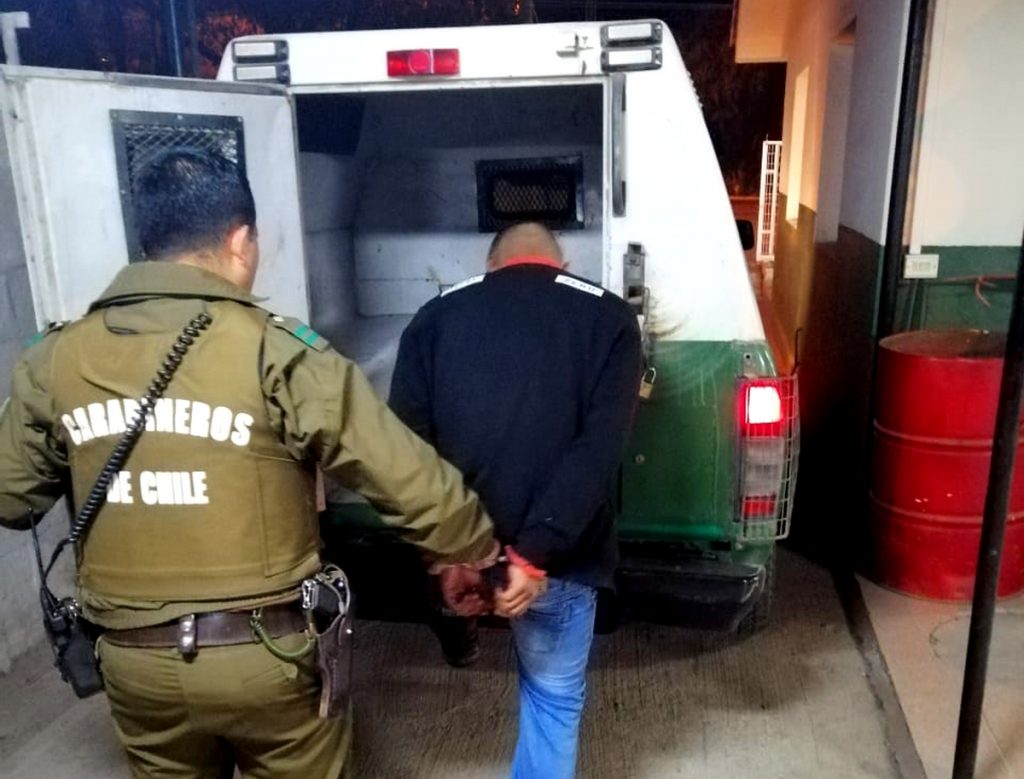 detenido por robo con violencia