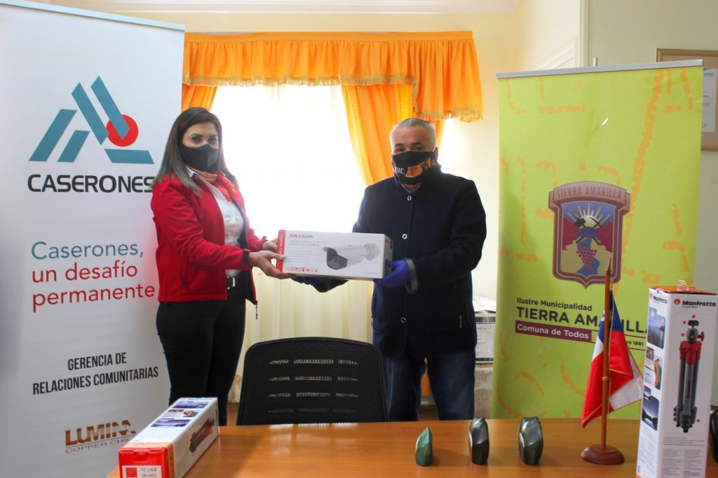 donación MInera Caserones