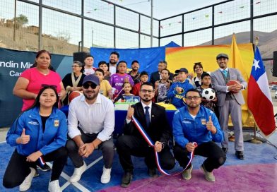 Inauguran moderna multicancha en Sector Las Vizcachas de Tierra Amarilla