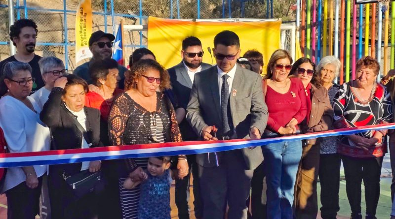 Sueño Cumplido: Sector de Cancha de Carrera estrena su primera Multicancha Municipal